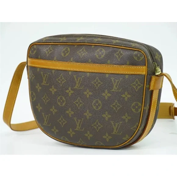 Authentic Louis Vuitton Jeune Fille Monogram Canvas Crossbody Bag - Picture 13 of 16